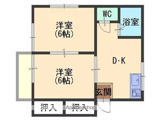 ファミール大宮【2階】の間取り